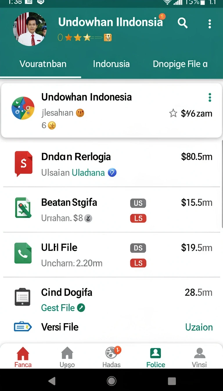Tampilan utama aplikasi Review Aplikasi qtgame Versi Terbaru yang intuitif dan efisien.